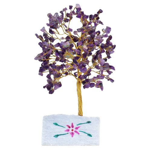 Arbre de Pierres Améthyste | 320 Pierres Naturelles Artisanal