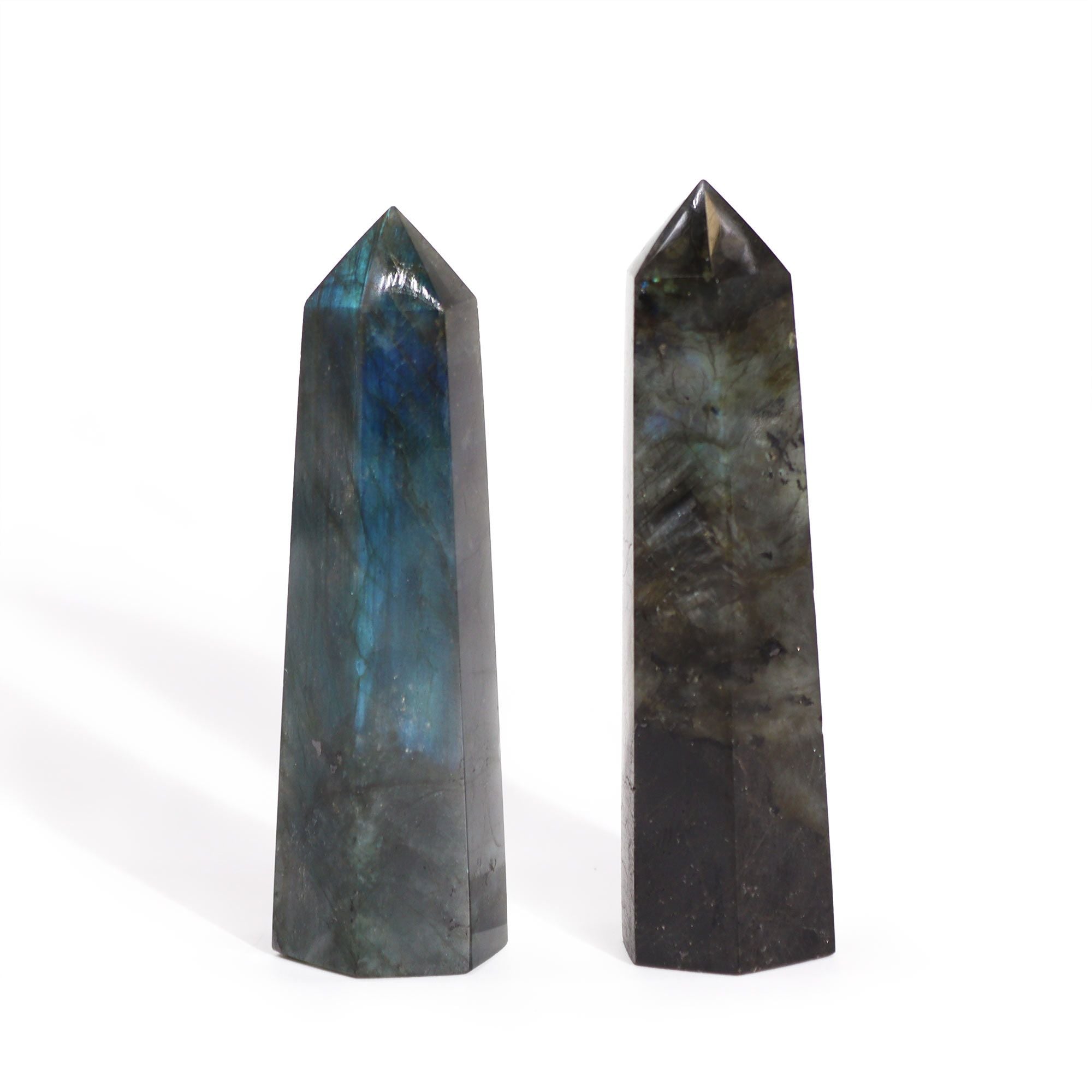 Point de Labradorite de Madagascar | Éclat Naturel & Sérénité