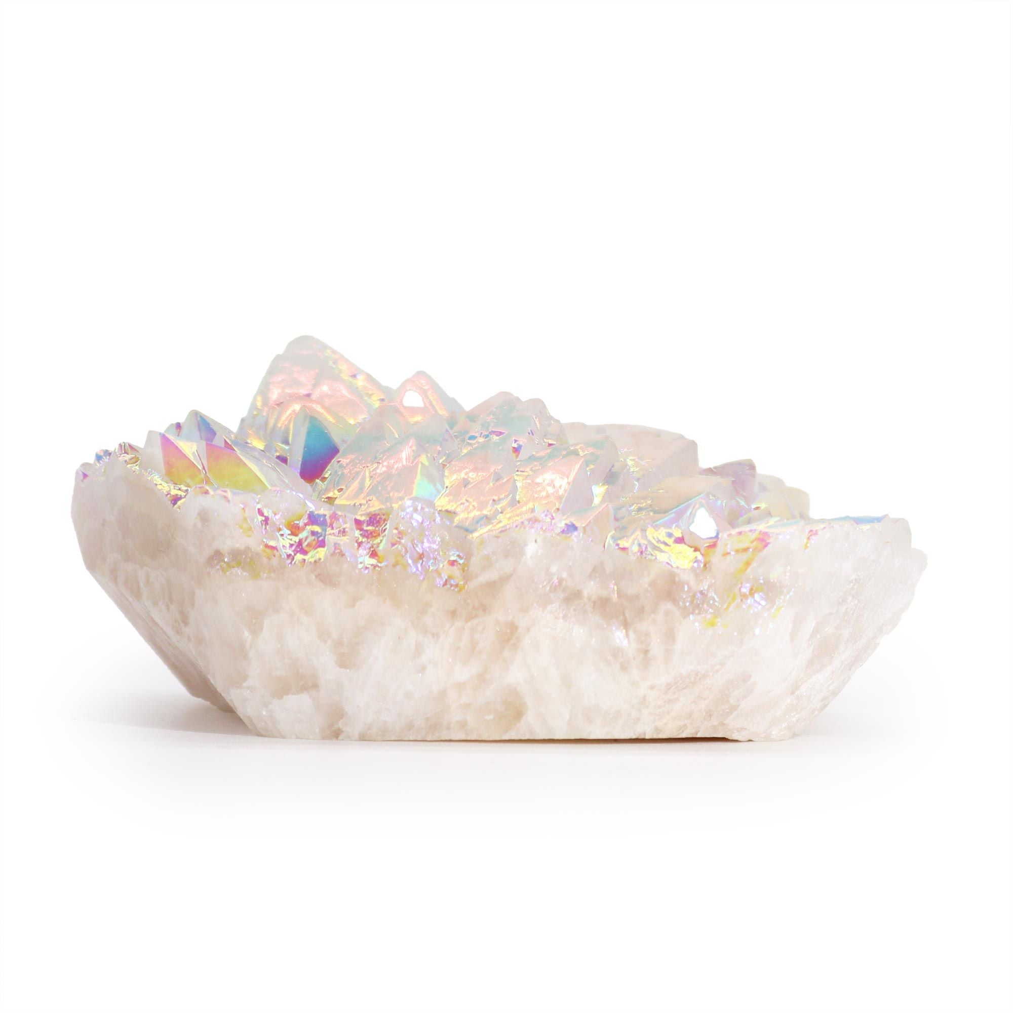 Quartz Aura Angel Grande Taille | Décoration Zen Irisée
