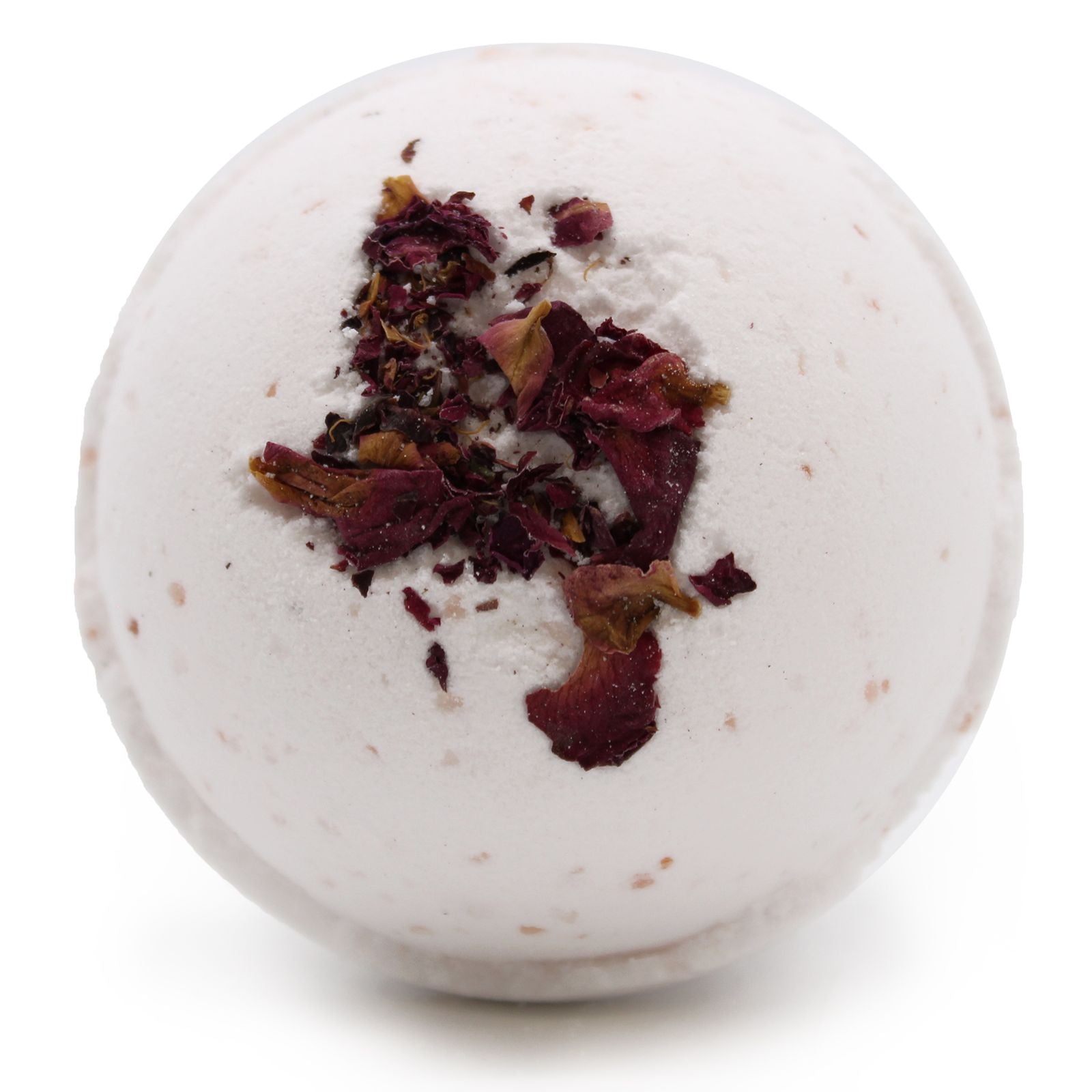 Bombe de bain au sel de l’Himalaya avec ylang ylang et petales de rose pour un moment sensoriel et relaxant