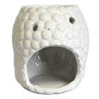 Brûleur Bouddha blanc avec ouverture pour bougie chauffe-plat, diffusion parfum intérieur