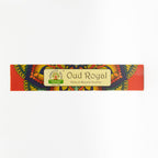 Étui encens Oud Royal design mandala coloré parfum oriental et boisé