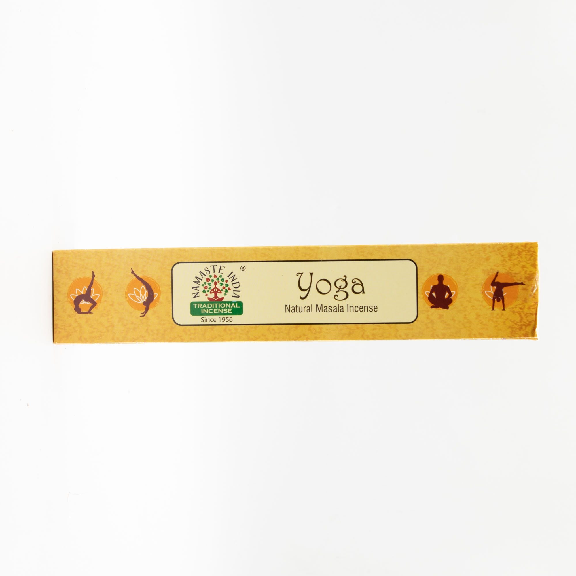 Étui encens yoga design mandala coloré parfum oriental et boisé