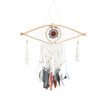 Protector Atrapasueños - Pequeño Ojo de Macramé Colores Surtidos