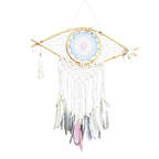 Attrape-Rêves Macramé Œil Bleu | Décoration Zen Cocooning