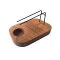 Porte palo santo en bois de teck avec gravure arbre de vie, support pour bâtons de fumigation et encens