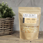 Sel de bain Himalaya énergisant en sachet naturel avec minéraux et huiles essentielles revitalisantes