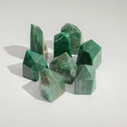 Pointe de Jade Indien | Lot de 7-8 Pierres Naturelles