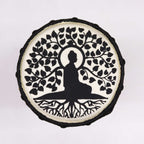 Djembé Artisanal Bois Suar & Peau de Chèvre | Ambiance Zen 25 cm