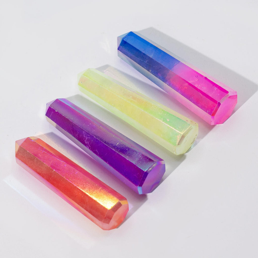 Obélisque Quartz Aurora Pêche | Décoration Zen & Bien-Être