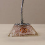 Arbre de Pierres Quartz Rose & Orgonite | Décoration Zen 160 Pierres