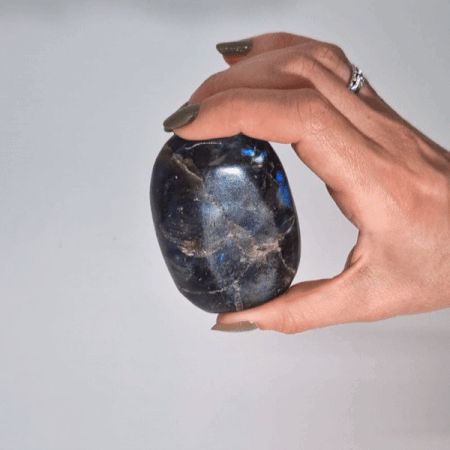 Pierre Labradorite Polie | Éclat naturel & harmonie décorative