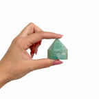 Pointes d'Amazonite Inde | Lot de 5-6 Pierres Naturelles