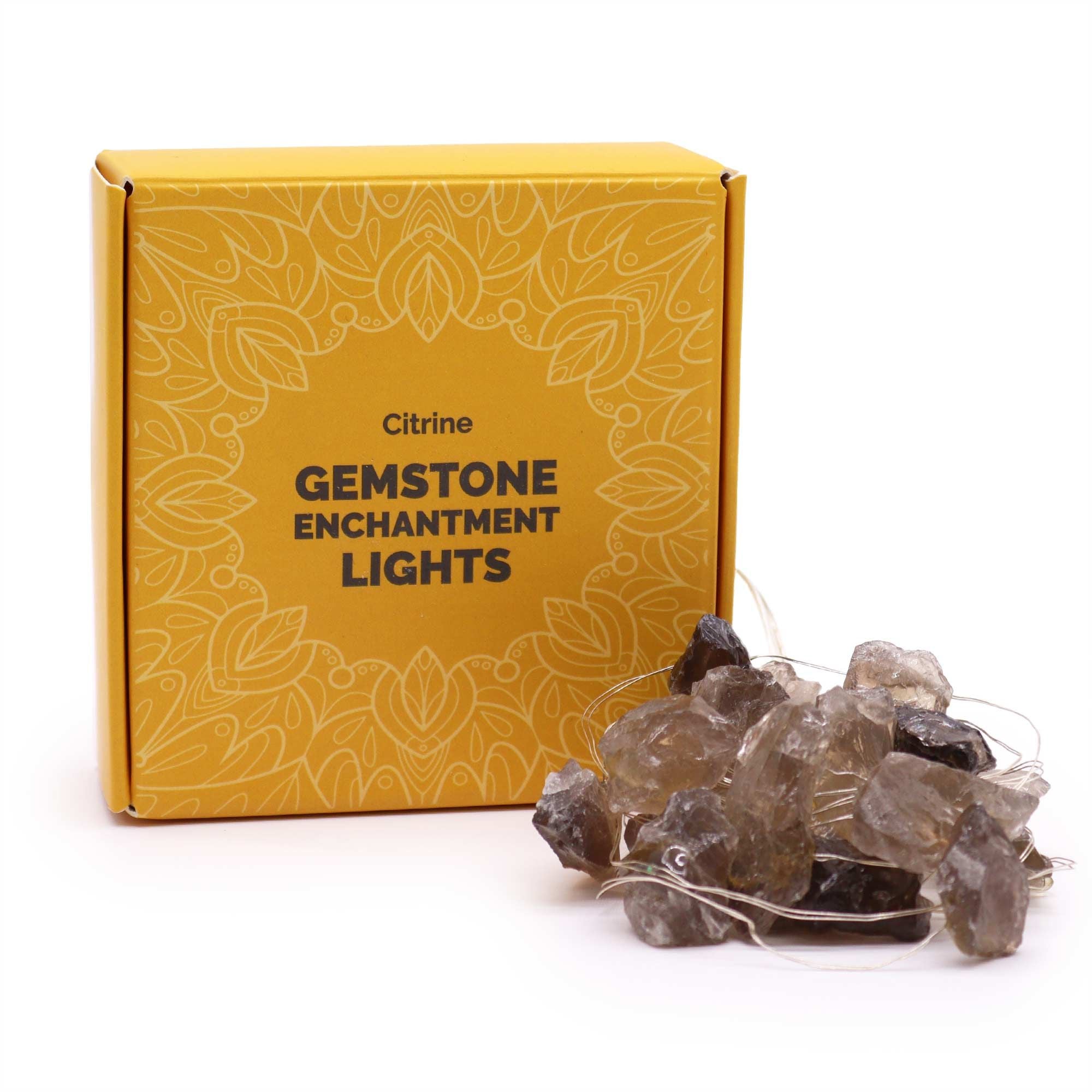Guirlande Lumineuse Citrine | Décoration Cocooning Naturelle