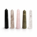 Obélisque Quartz Fumé 6 Faces | Décoration Naturelle Apaisante