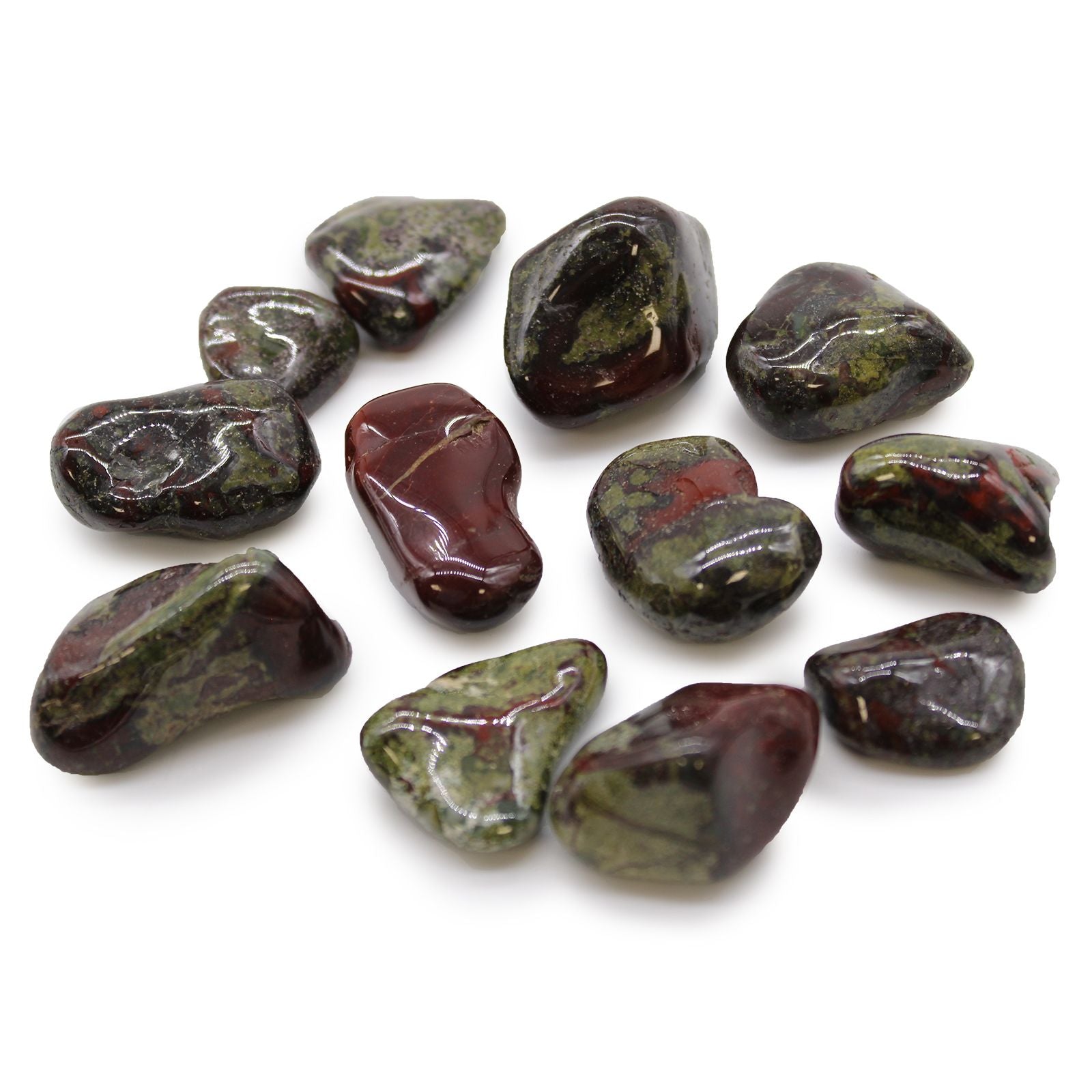 Pierre Roulée Dragon Stone Africaine | Lot de 12, Décoration Zen