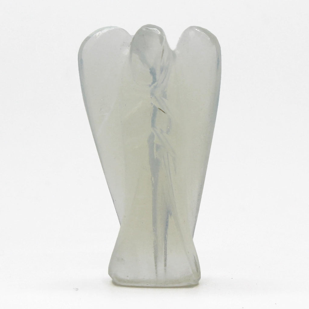 Ange en Opalite sculpté main | Décoration apaisante et sérénité