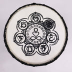 Djembé Artisanal Bois de Suar | Décoration Sonore Zen 30 cm