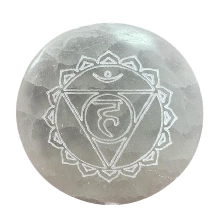 Plaques de Rechargement Sélénier | Set 7 Chakras Naturels