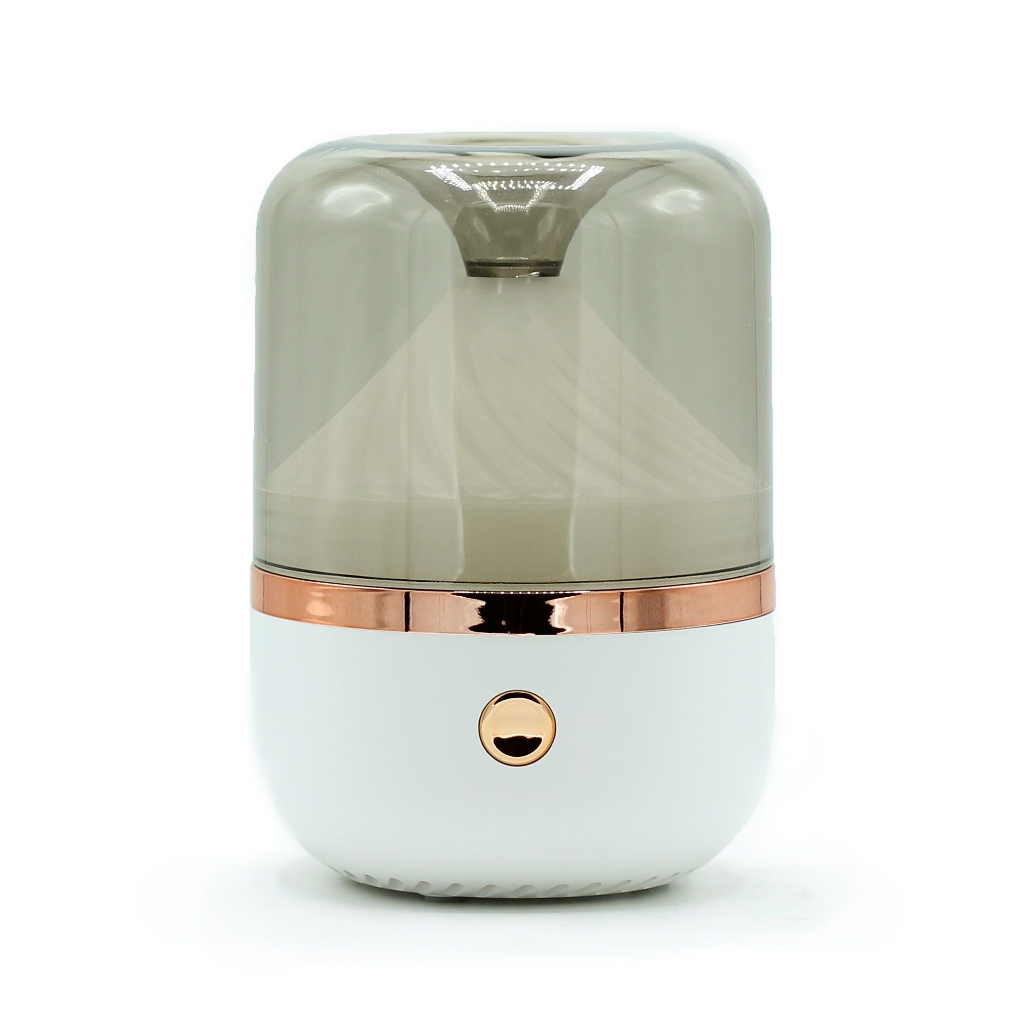 Diffuseur Arômes Blanc & Bronze | Ambiance Lumineuse USB Changeante