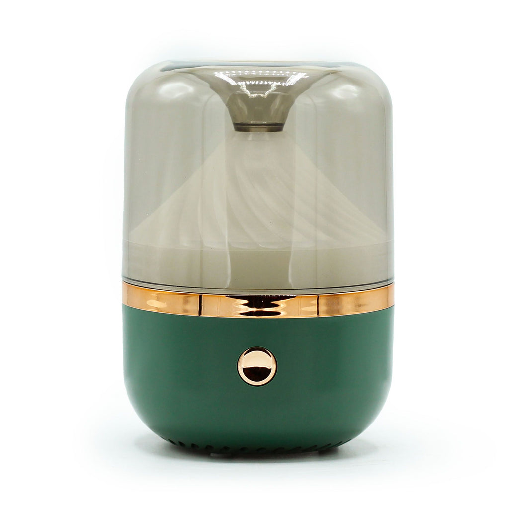 Diffuseur d'Arômes Urban Vert & Bronze | Veilleuse LED USB