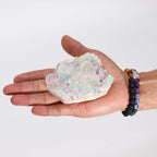Quartz Aura Angel Grande Taille | Décoration Zen Irisée