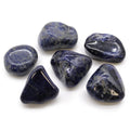 Pierres Roulées Sodalite Bleue | Lot de 6 Grandes Pierres Naturelles d'Afrique