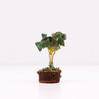 Arbre de Pierres Aventurine Verte | Décoration Zen sur Socle Bois
