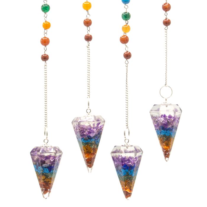 Pendule Orgonite Chakra | Équilibre & Sérénité au Quotidien