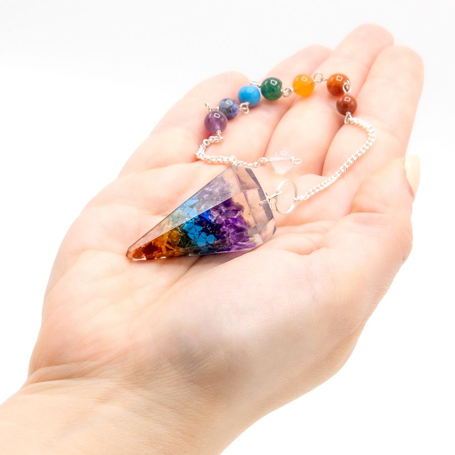 Pendule Orgonite Chakra | Équilibre & Sérénité au Quotidien