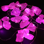 Guirlande Lumineuse Quartz Rose | Ambiance Cocooning & Douceur