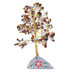 Arbre de Pierres Gemmes Multicolore | 320 Pierres Naturelles Artisanales