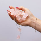 Guirlande Lumineuse Quartz Rose | Ambiance Cocooning & Douceur