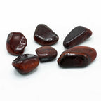 Pierre Roulée Œil de Tigre Rouge | Lot de 6 – Taille XL 30 mm