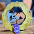 Arbre de Pierres Améthyste | Bague Bois de Manguier & 60 Éclats