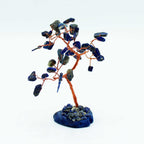 Arbre de Pierres Sodalite | Socle Agate Bleue & Décoration Zen