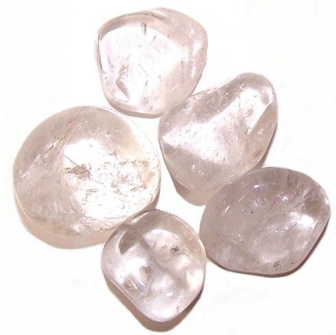 Pierre Roulée Cristal de Roche | Pack de 24 Pierres Naturelles Zen