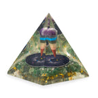 Orgonite Pyramide Aventurine & Pendule | Décoration Zen Apaisante