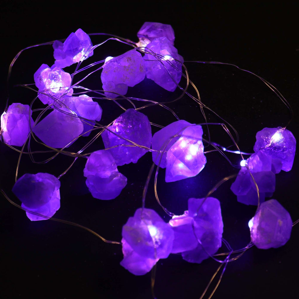 Guirlande Lumineuse Améthyste | Ambiance Zen & Cocooning