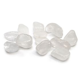 Pack 24 Cristaux de Roche Roulés Taille L | Clarté & Sérénité