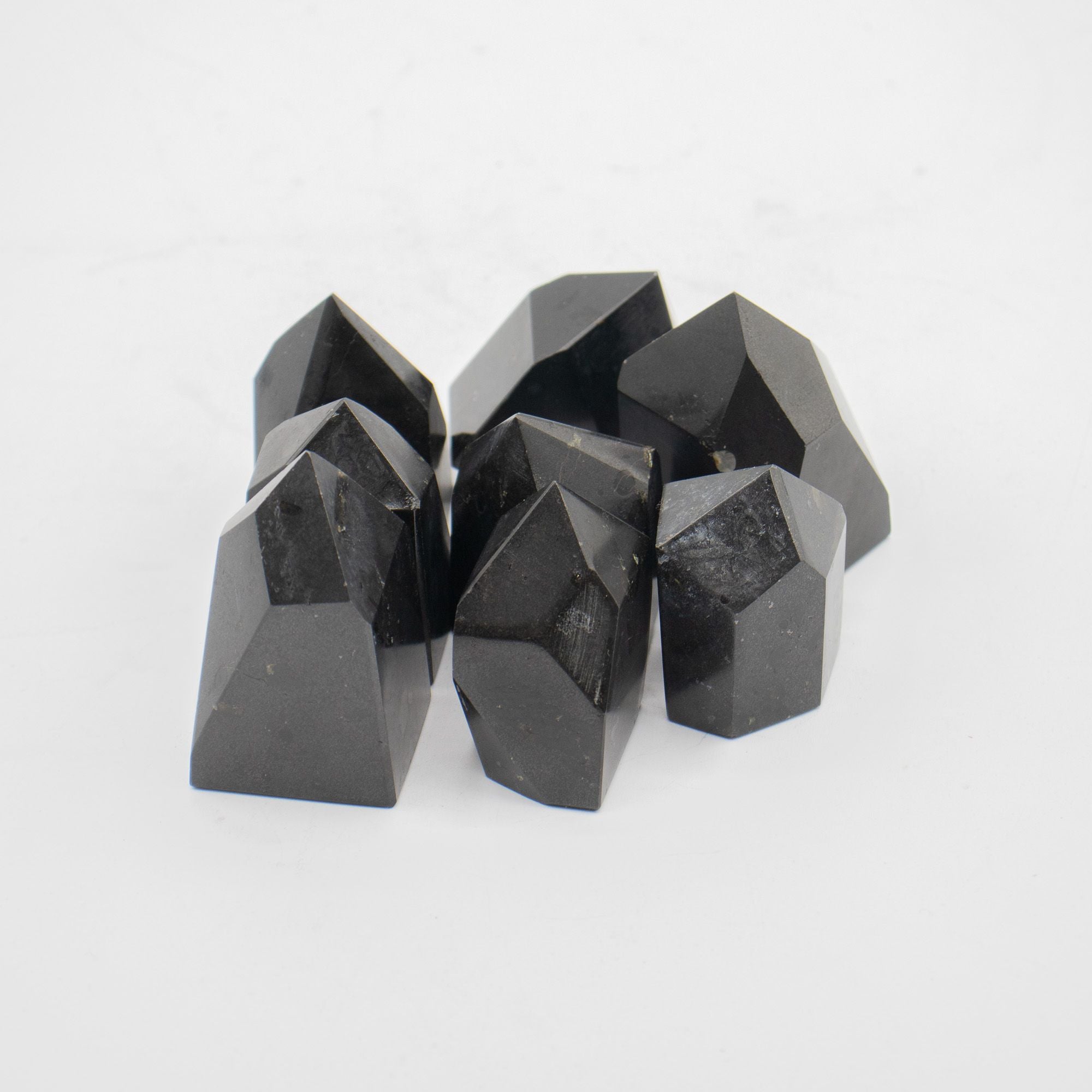 Pointes de Tourmaline Noire Indienne | Lot de 7-8 Pierres Naturelles