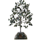 Arbre de Pierres Agate Mousse & Base Orgonite | Décoration Zen 320 Pierres