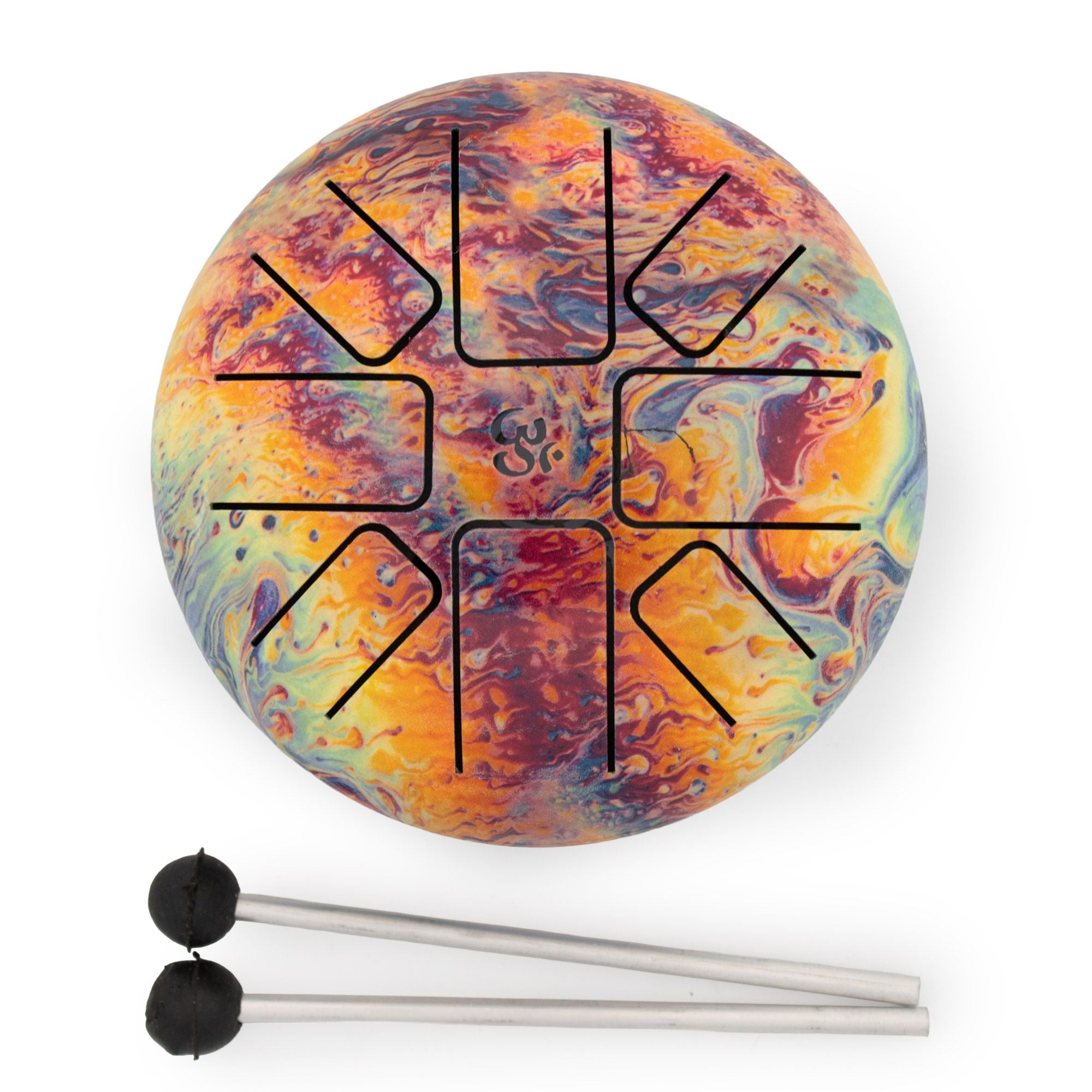 Hapi Drum Acier | Finition Volcanic Splash, Sons Graves & Apaisants
