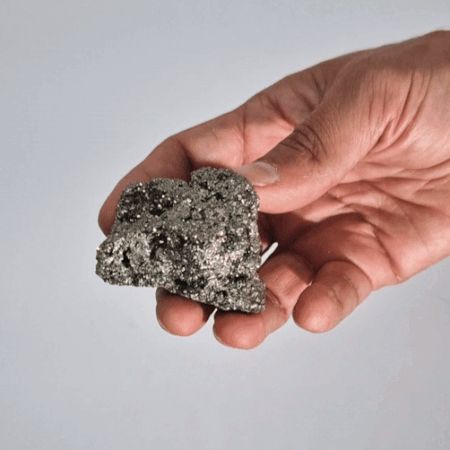 Pierre de Pyrite du Pérou | Spécimen naturel doré & décoratif