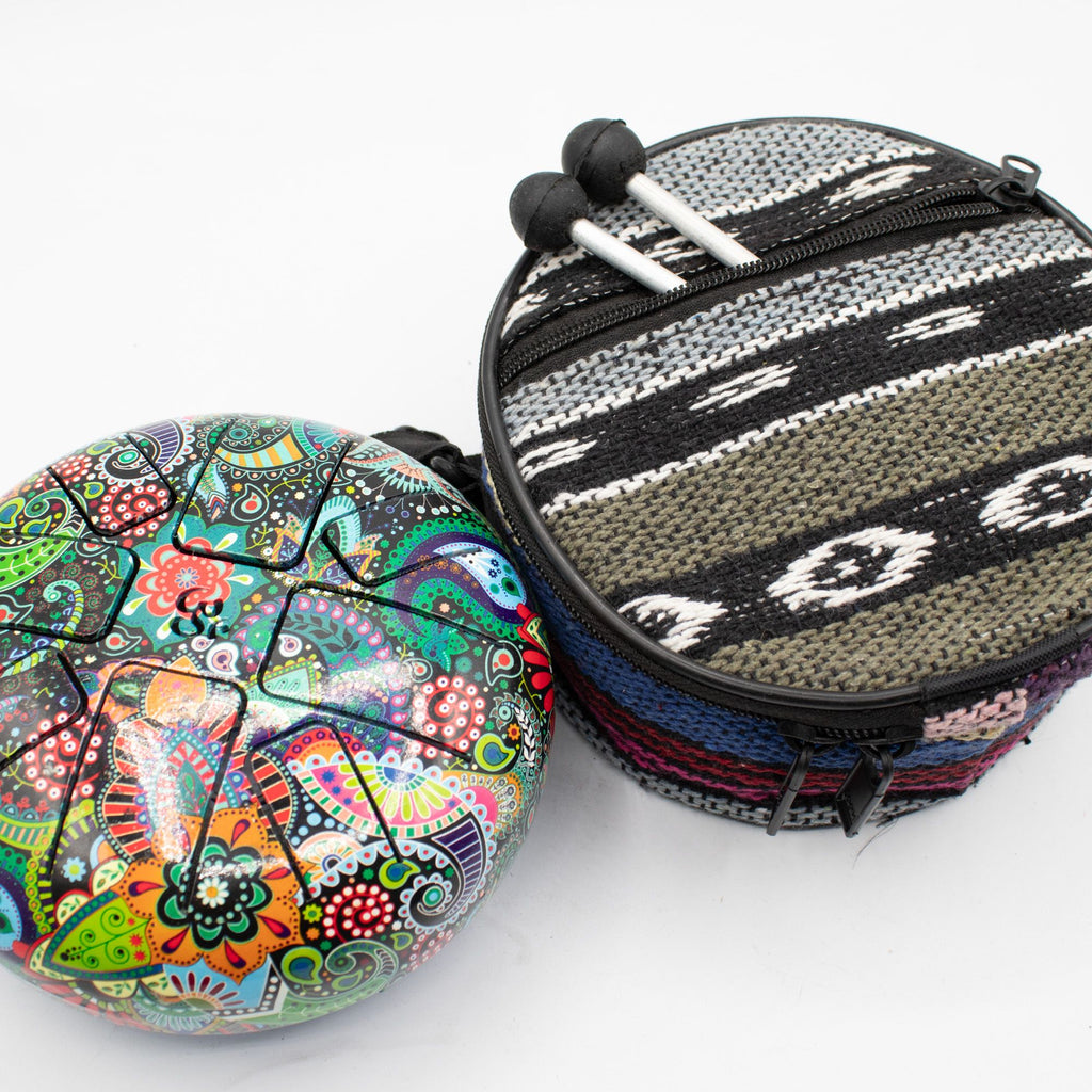Hapi Drum Acier Motif Mandala | Sons Doux & Cocooning