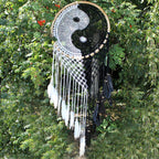 Attrape-Rêves Yin Yang XXL | Décoration Zen Bali 50 cm
