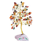 Arbre de Pierres Gemmes Multicolores | 160 Pierres, Décoration Zen