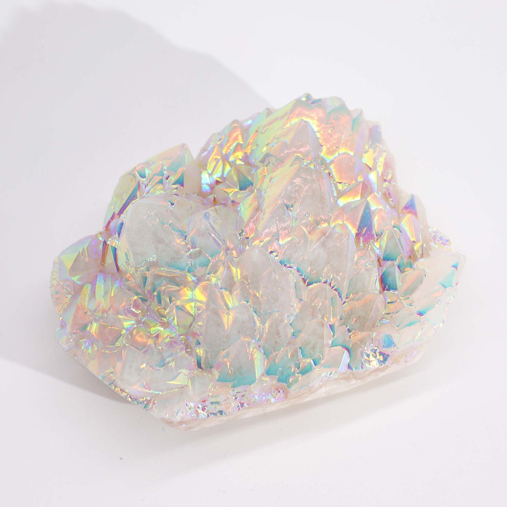 Quartz Aura Angel Grande Taille | Décoration Zen Irisée