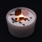 bougie chakra sacre allumee ambiance relaxante