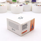 coffret bougie chakra sacre avec packaging